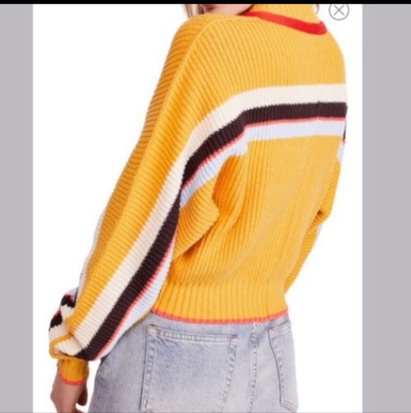 Free People colorblock cardigan - Picture 5 of 12